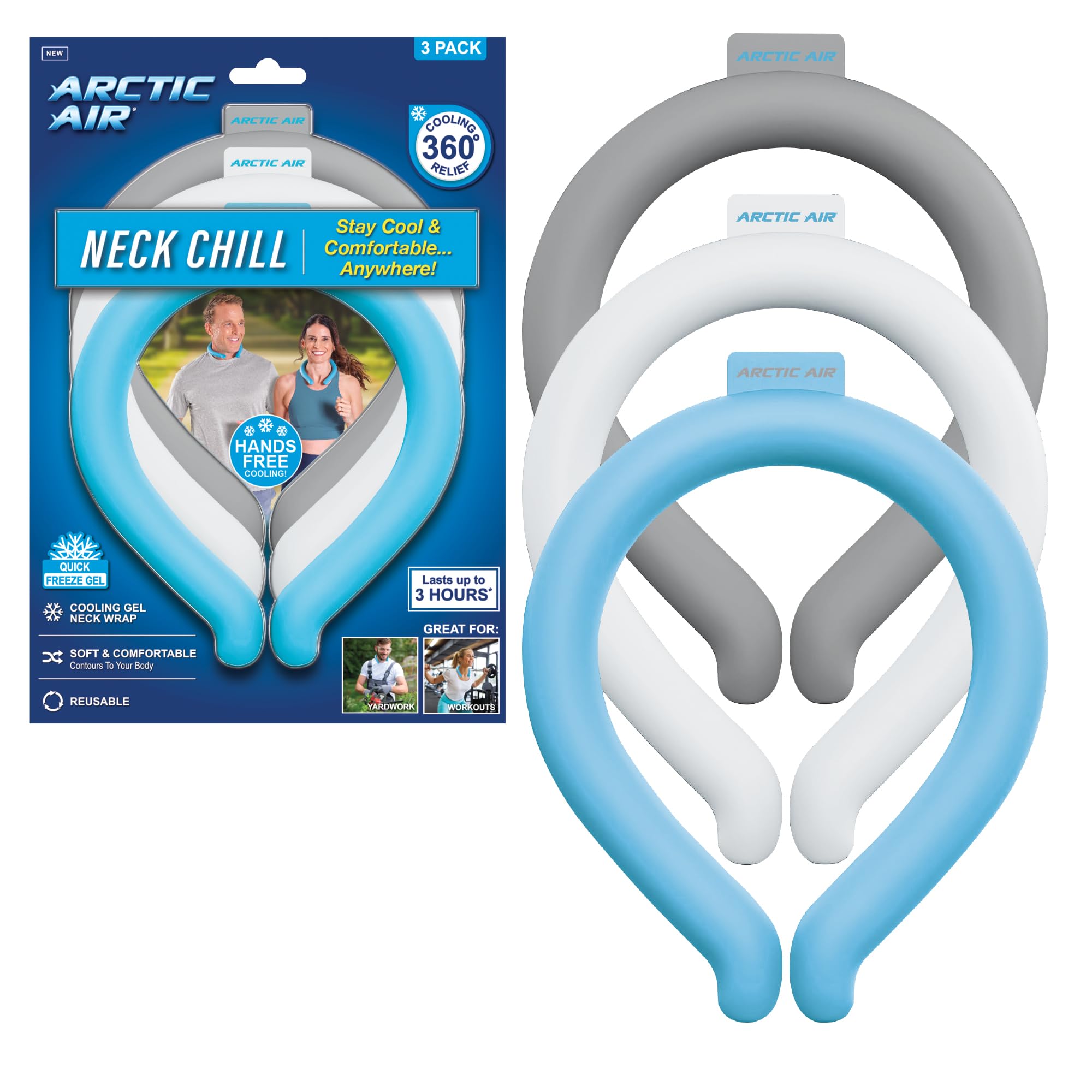 Amazon.com: Arctic Air Neck Chill, Neck Cooling Tube, Hands Free